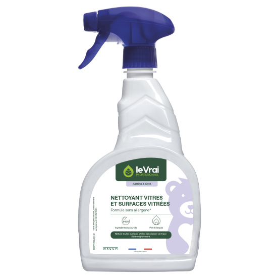 NETTOYANT VITRES & SURFACES VITREES ECOLOGIQUE 750ML