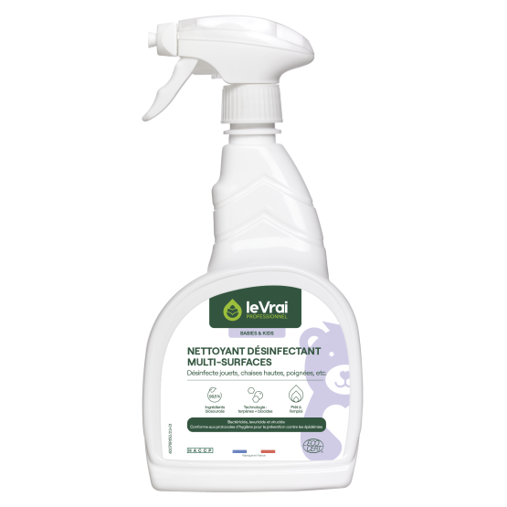 NETTOYANT DESINFECTANT MULTI-SURFACES PAE 750ML