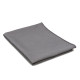 Torchon vaisselle microfibres gris métalik