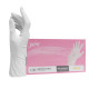 Gants latex usage unique non poudré
