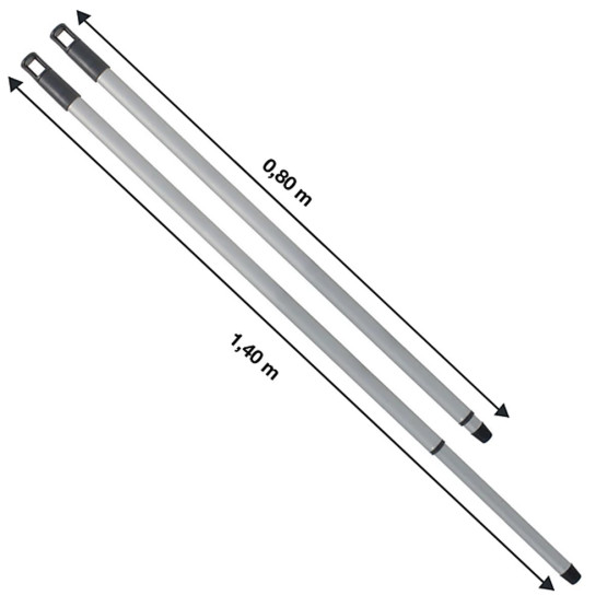 Manche téléscopique 80-140 cm Vileda